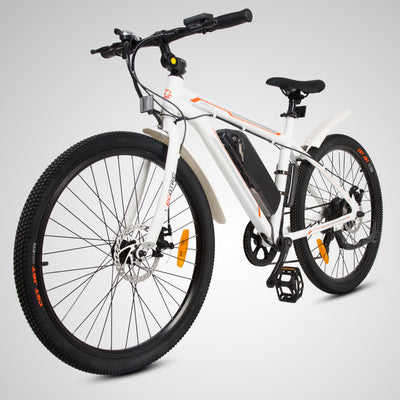 Ecotric Vortex Electric City Bike - White
