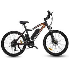 Ecotric Leopard Electric Mountain Bike - Matt Black