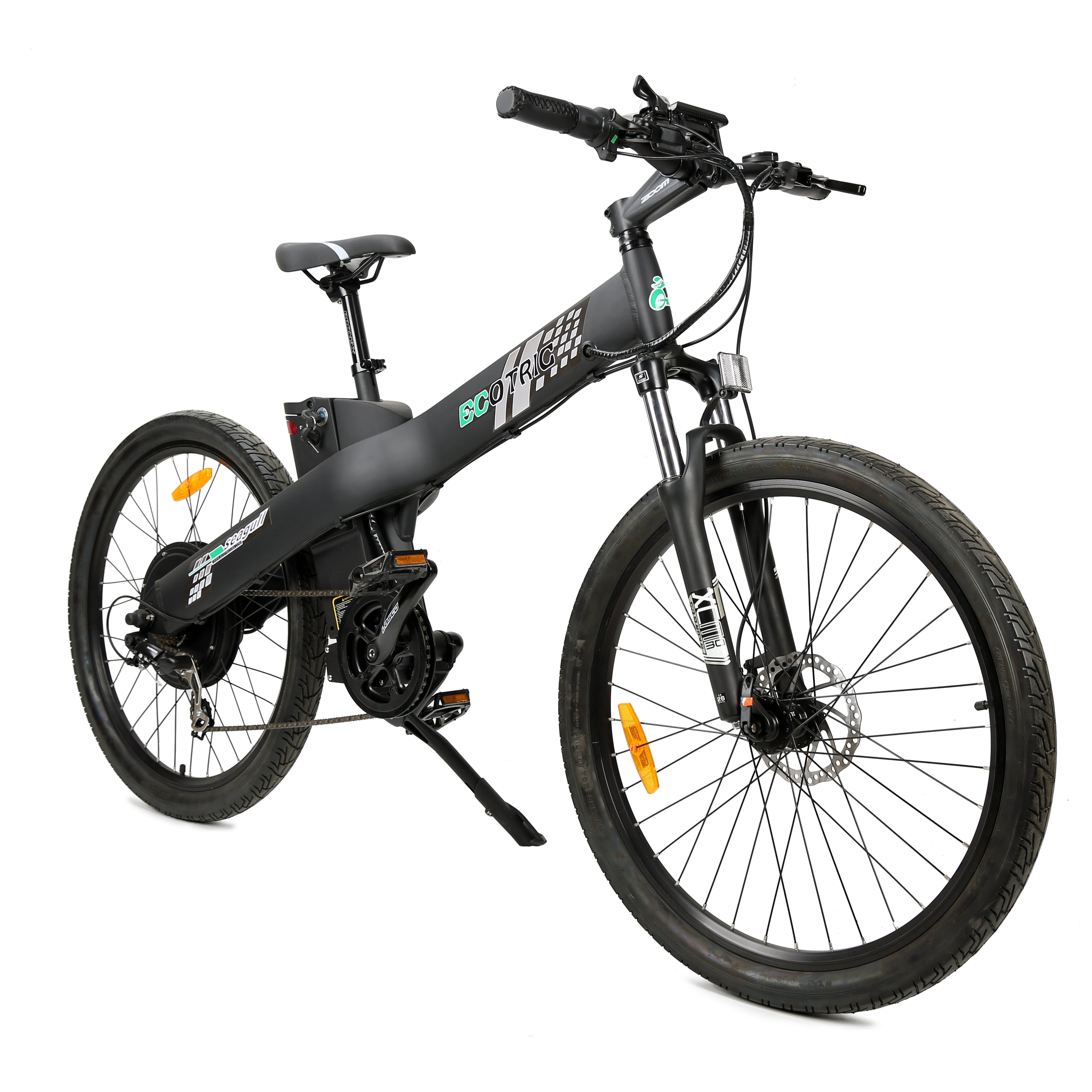 Ecotric Seagull Electric Mountain Bicycle - Matt Black