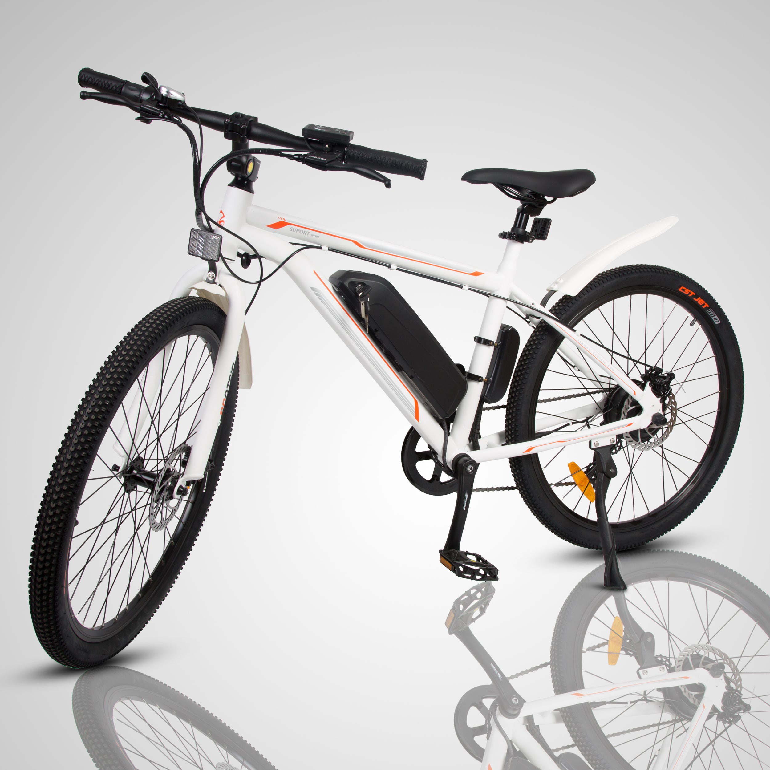 vortex citybike 100 Ecotric Vortex Electric City Bike - White
