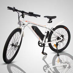 Ecotric Vortex Electric City Bike - White