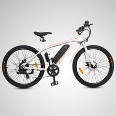 Ecotric Vortex Electric City Bike - White