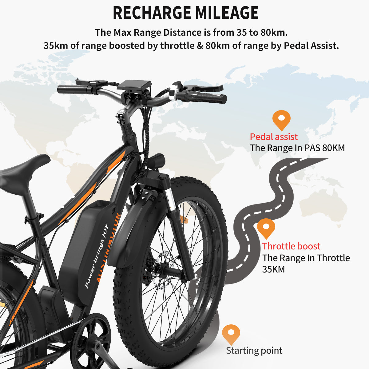 aostirmotor electric bicycle Aostirmotor S07-B Electric Mountain Bike – Zoom Electric Pro