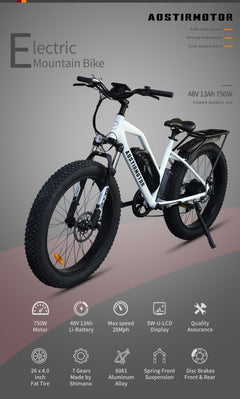 Aostirmotor S07-G Electric Mountain Bike
