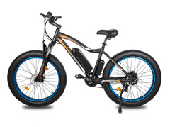 Ecotric Rocket Fat Tire Beach Snow Electric Bike - Blue